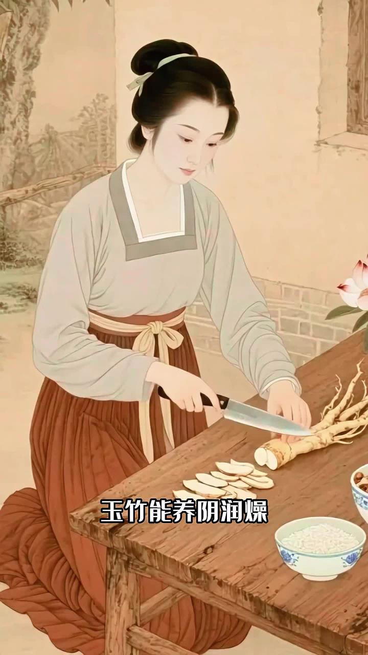 白露风大皮肤干:玉竹莲子粥,皮肤滋润有光泽