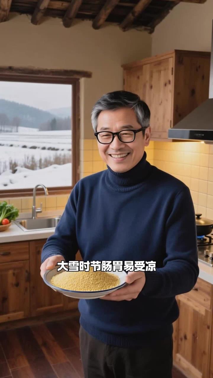 大雪煮小米藜麦粥,杂粮搭配补营养,健康养生肠胃好