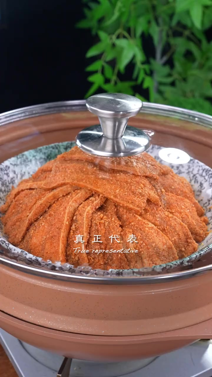 真正代表老北京情怀的一道菜米粉肉，讲究的家庭过年必做的一道菜