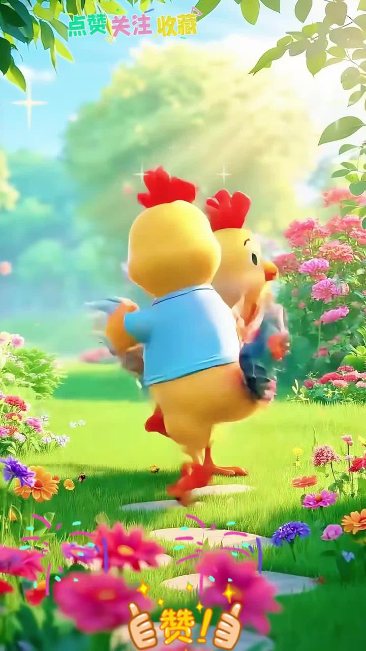 儿歌串烧《小白兔白又白》《大公鸡》《鲨鱼宝宝》《小动物叫声》