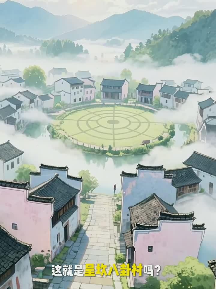安徽呈坎古镇攻略,逛八卦古村赏徽派古建筑