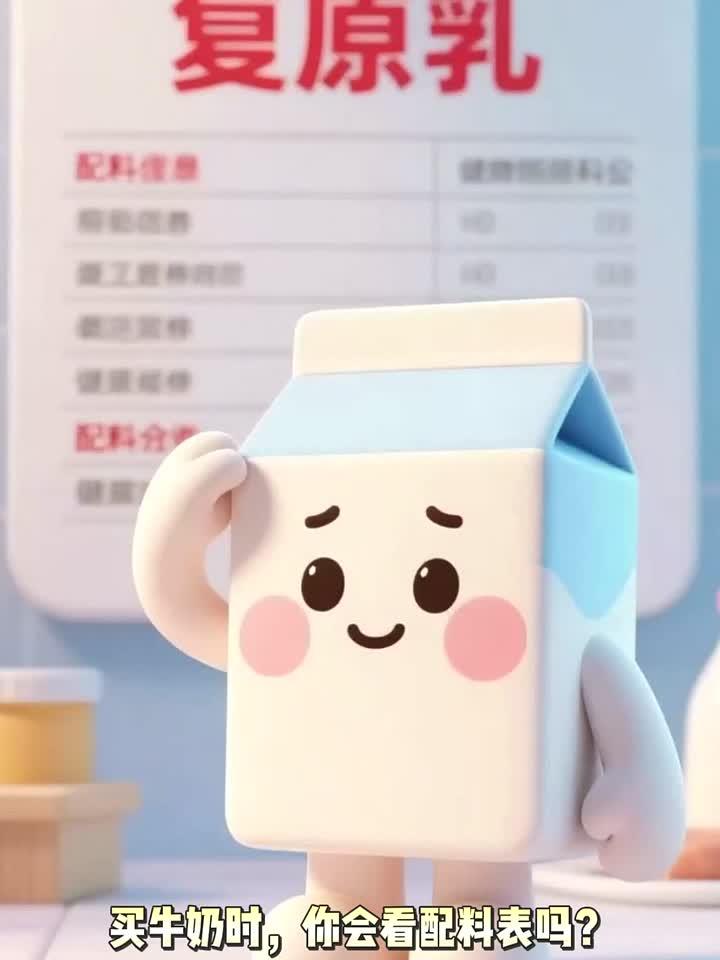 你买牛奶会看配料表吗？这个细节很重要