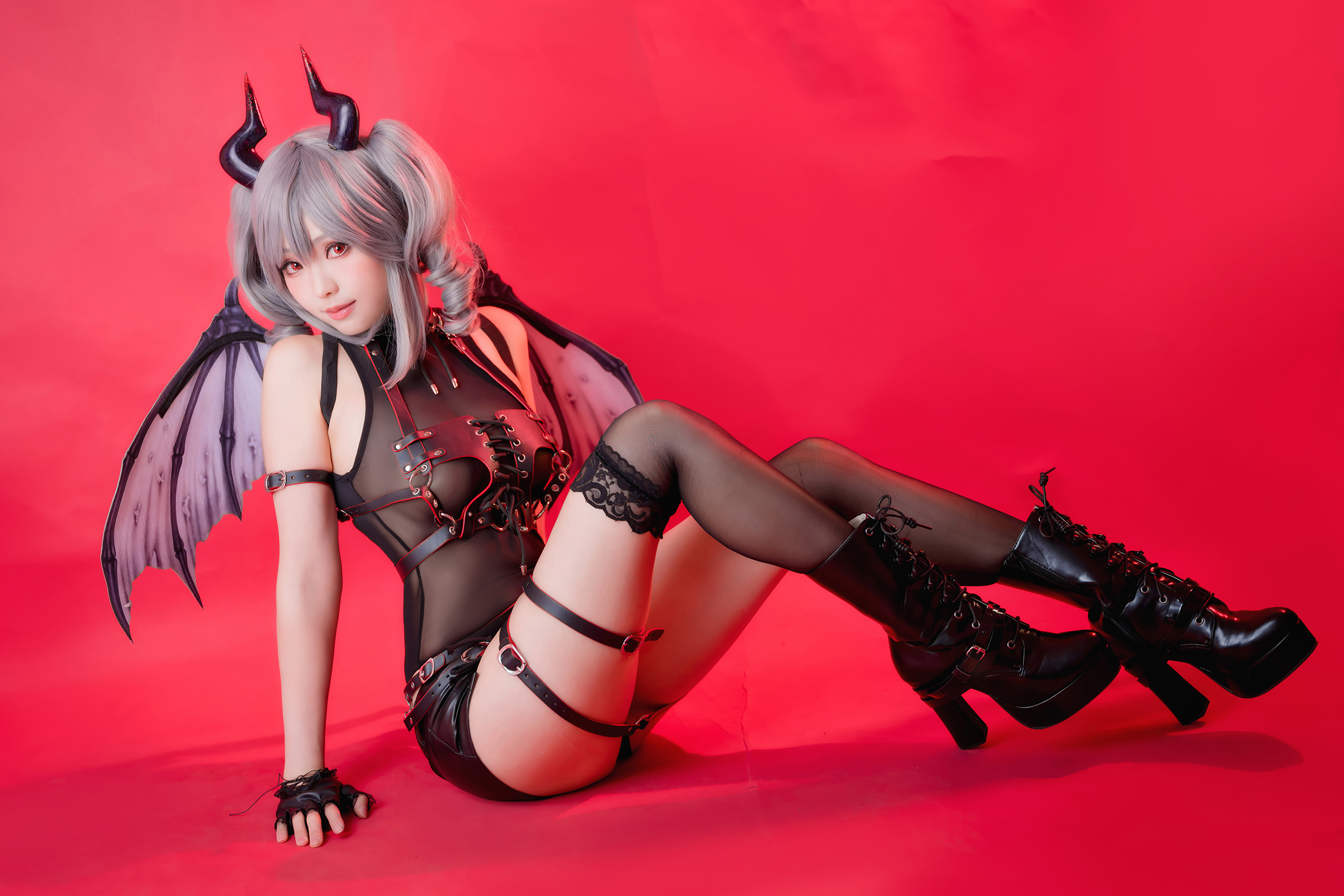 图片[22]-Ely_eee(ElyEE子) NO.024 — Original Devil 原創惡魔 [27P55M]-六色网
