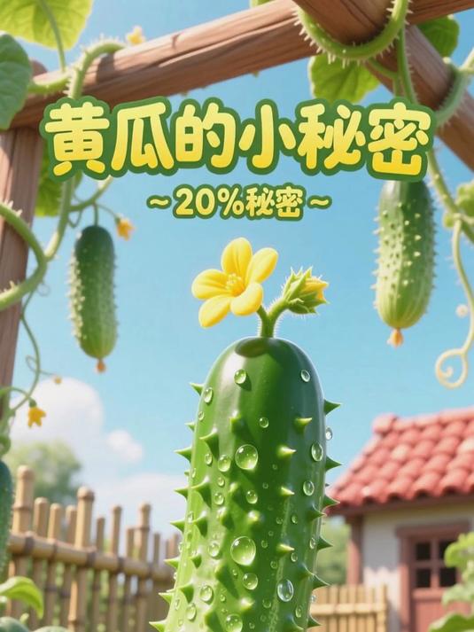 少儿科普百科，为什么黄瓜会长刺呢？