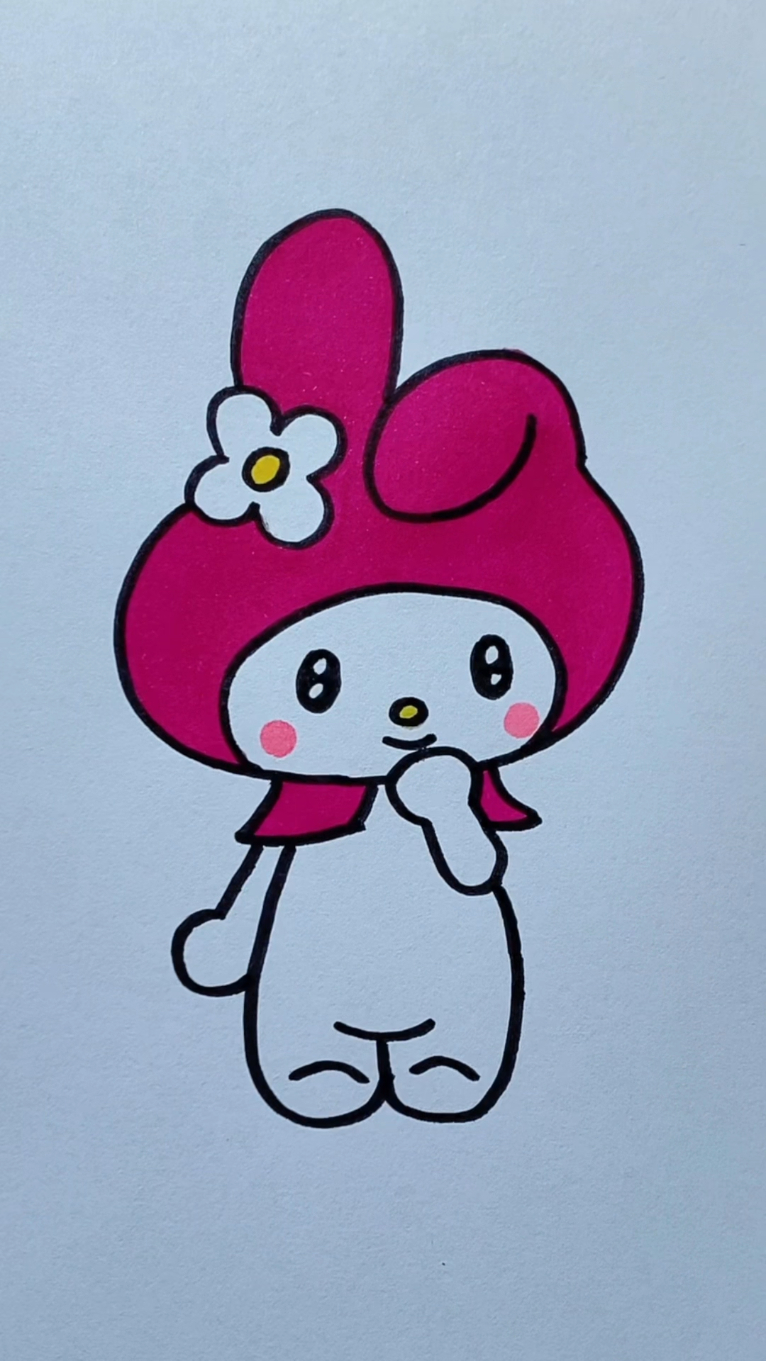 美乐蒂简笔画