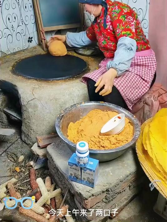 香软好吃的山东粗粮大煎饼火了!老少皆宜,软糯鲜香,营养健康!