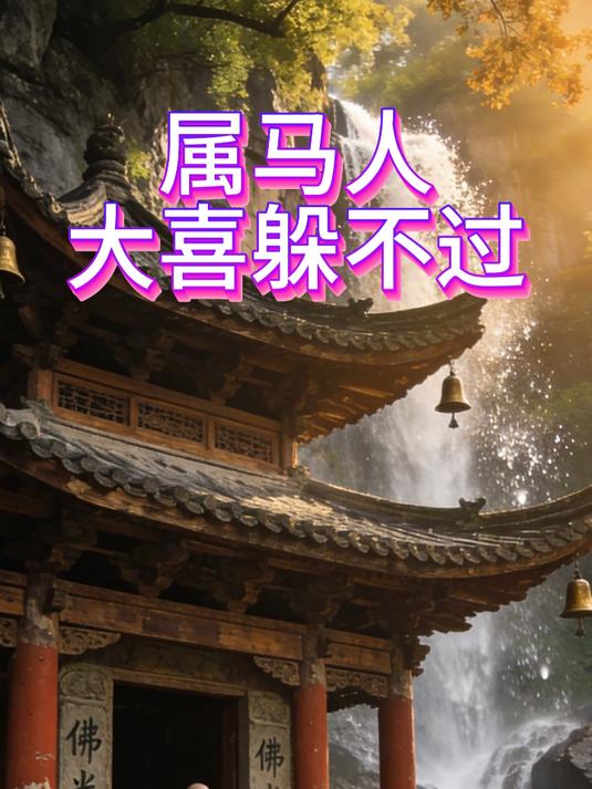属马人大喜躲不过
