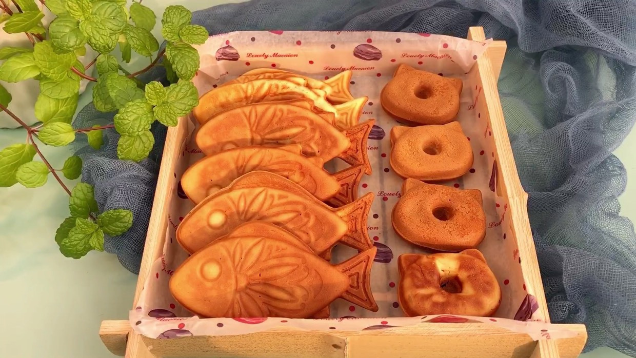 鲷鱼烧#美食VLOG# #甜品烘焙秘方# 