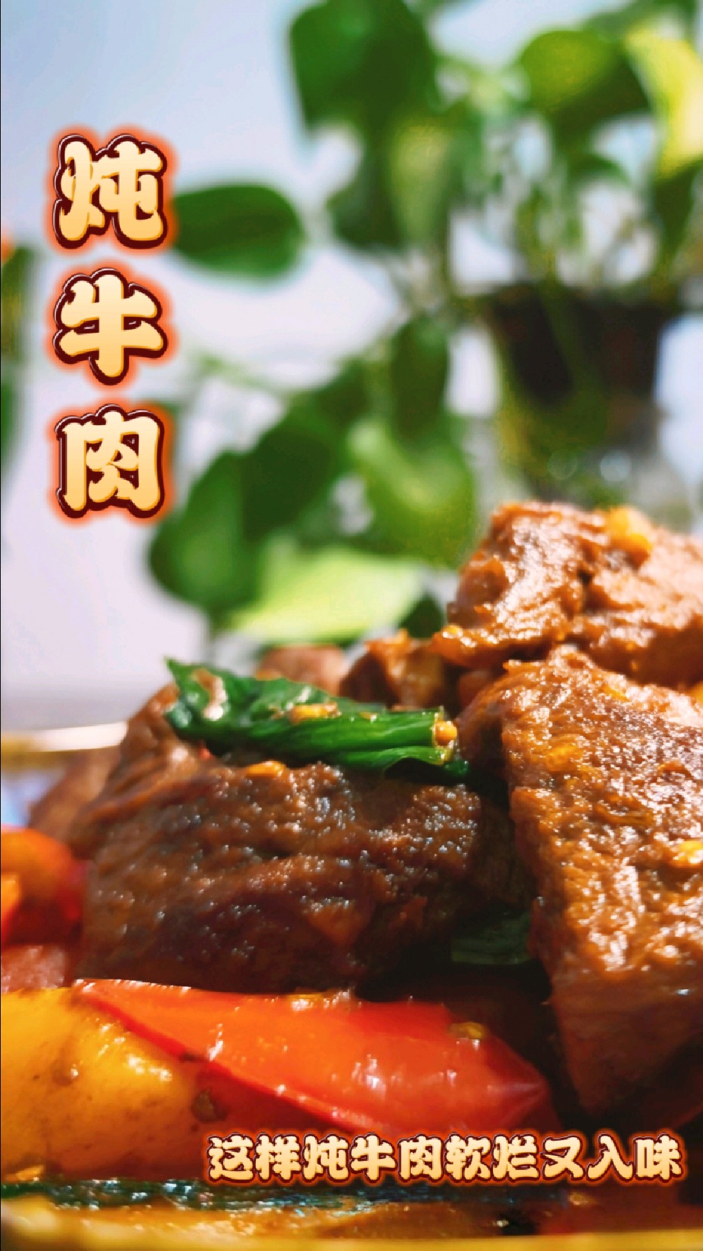 炖牛肉,千万不要直接下锅,这样炖,牛肉软烂又入味