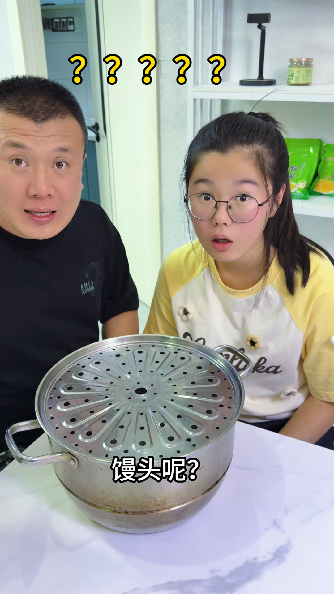不蒸馒头争口气,就是从这来的吧!搞笑父女 我的搞笑家庭