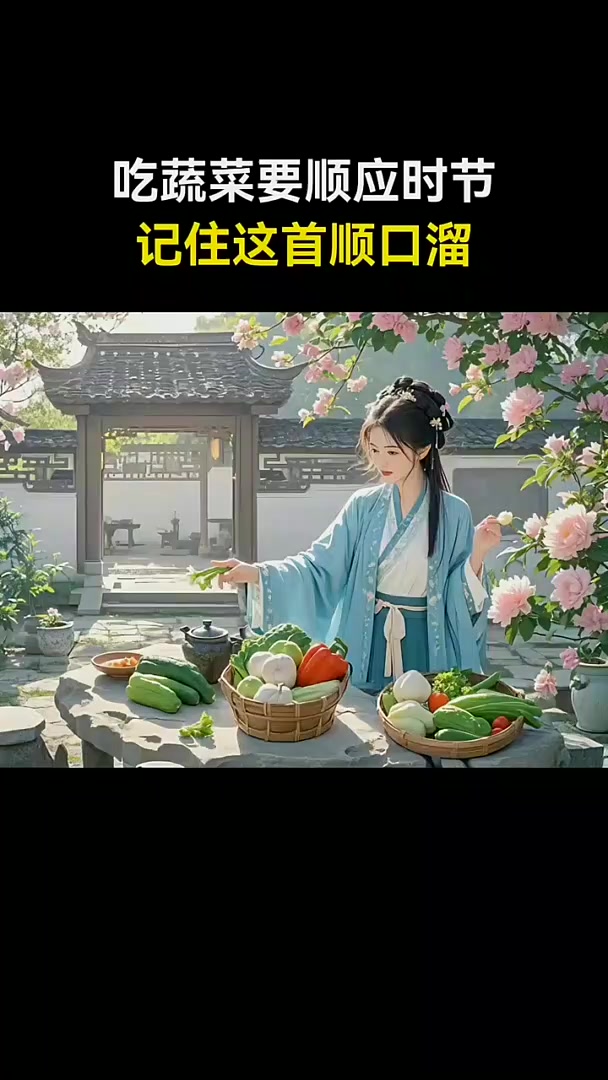 吃蔬菜就要顺应时节,收好这首时令蔬菜顺口溜,全年营养不踩雷!