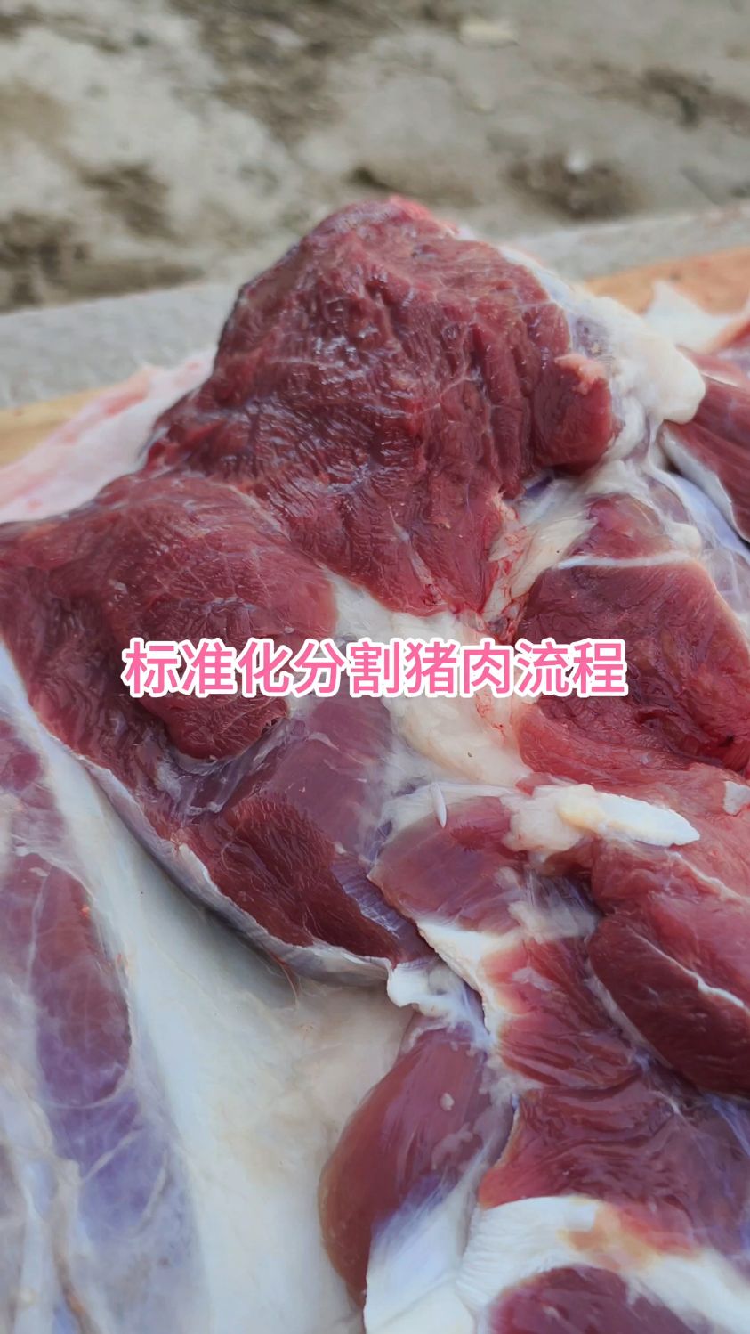 标准化分割猪肉流程