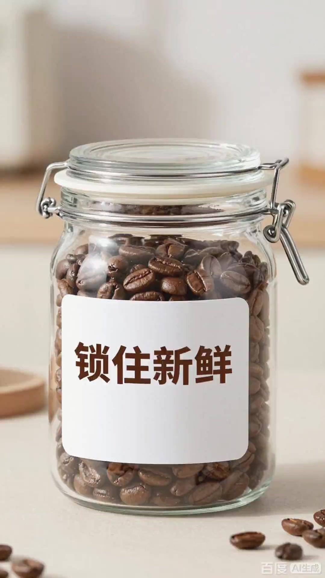 咖啡豆收纳,用密封罐,避光保存