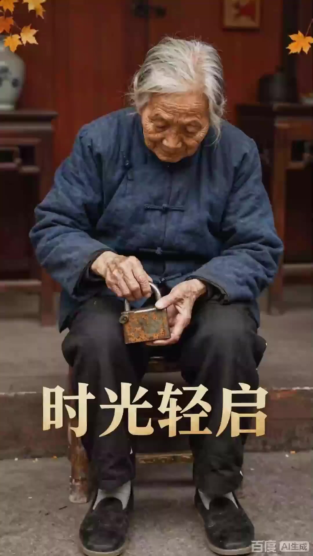 老式门锁转动，怀旧家居里的经典听觉细节