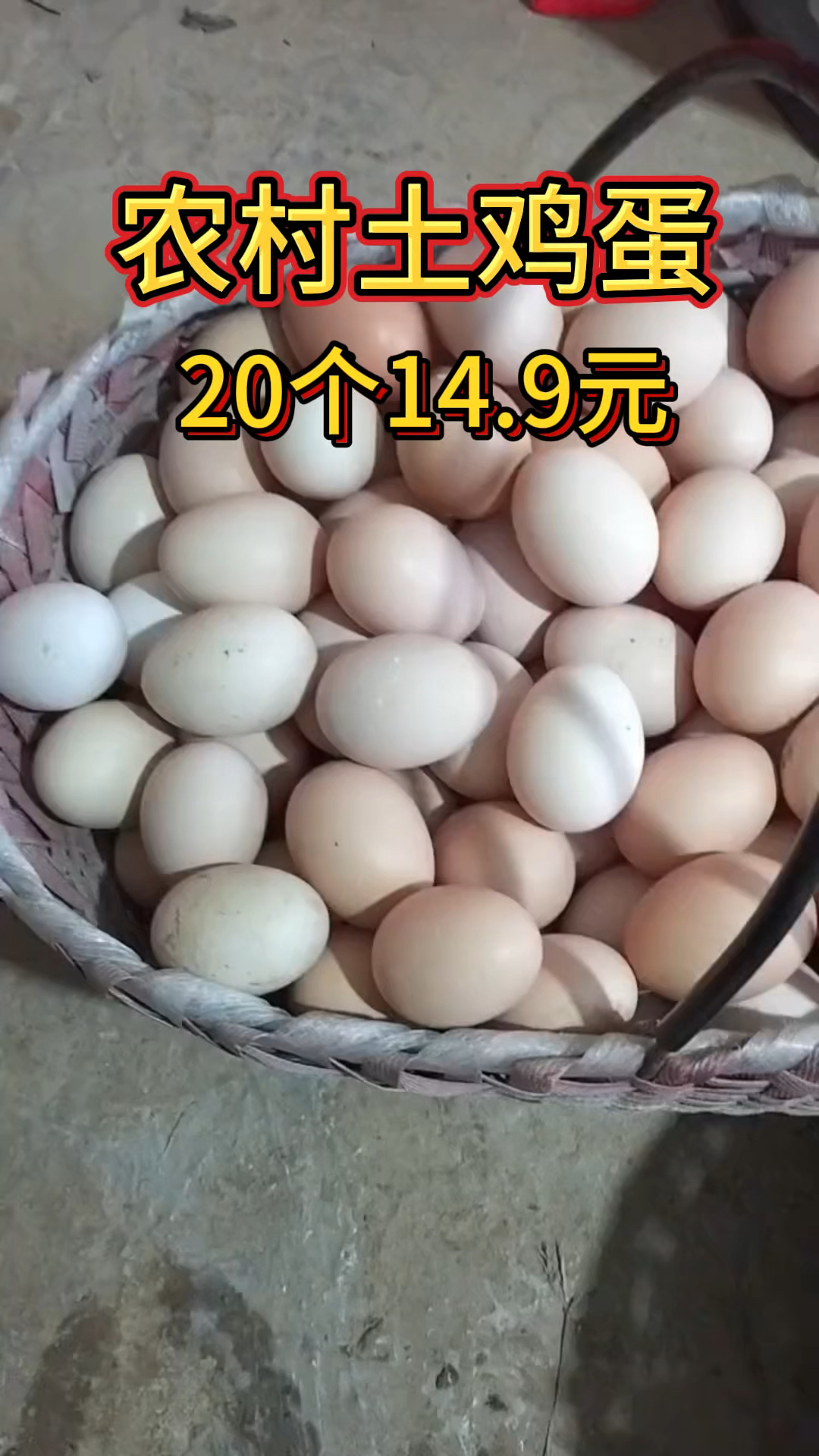 农村土鸡蛋笨鸡蛋,又土又笨的鸡蛋。