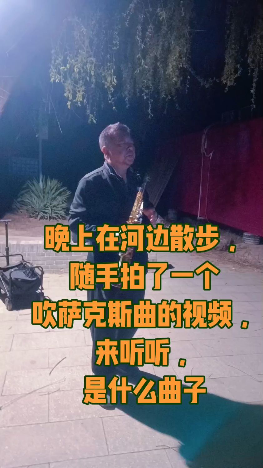 国产萨克斯管吹奏的外国歌曲,来听听是什么曲子。