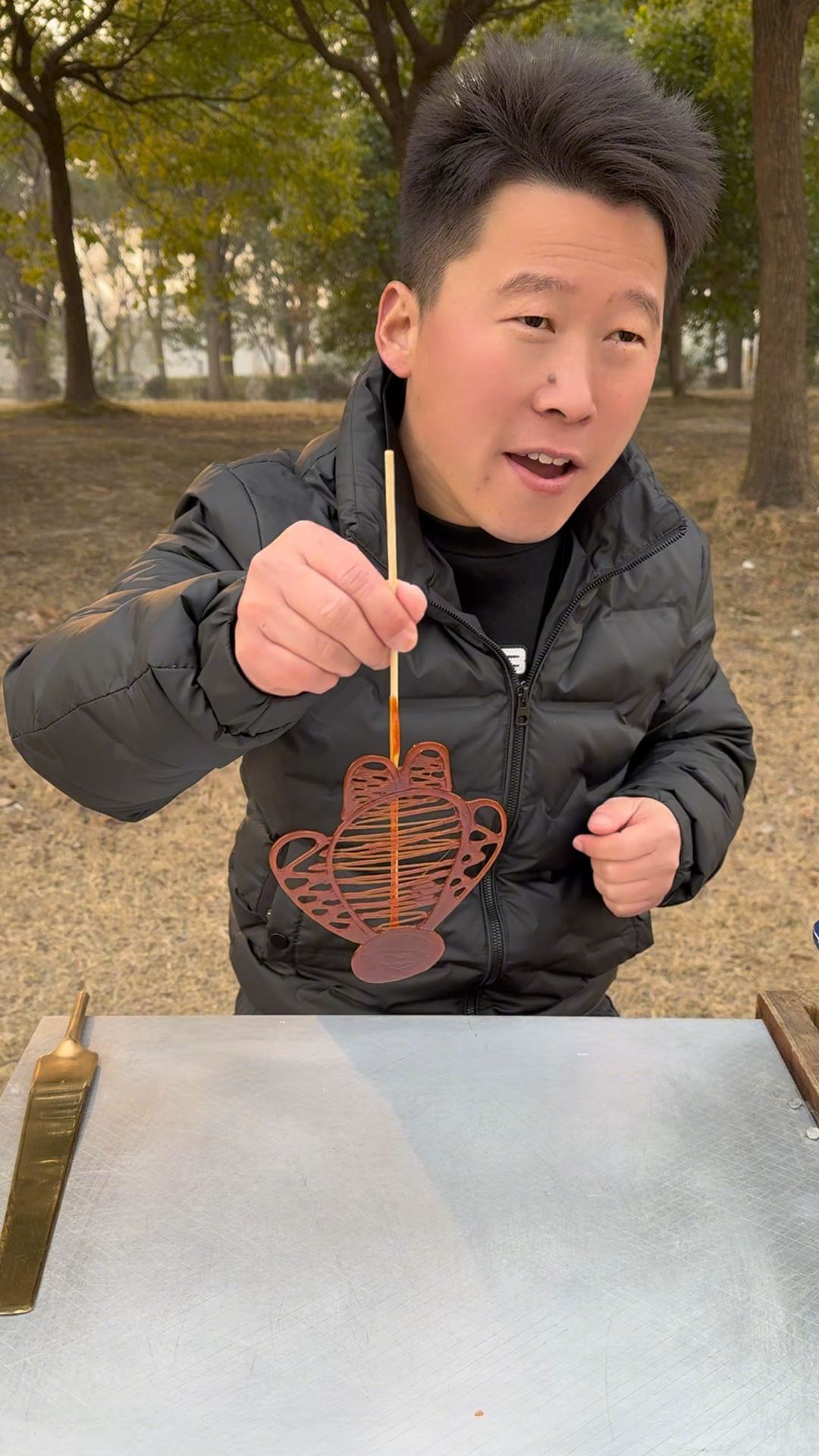 糖画“大白”居然不会飞!