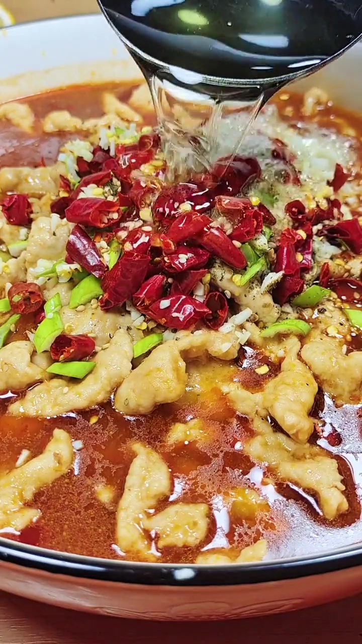 家庭版水煮肉片简单做法一看就会!