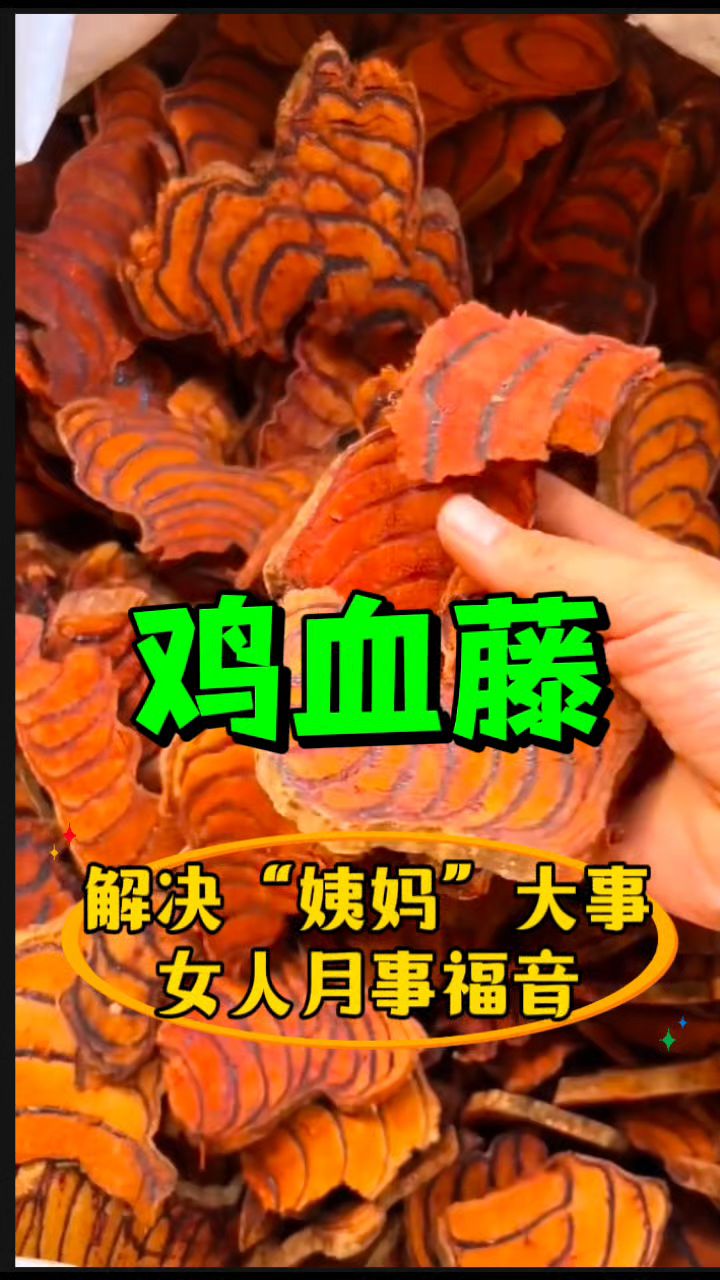 【鸡血藤】解决“姨妈”大事