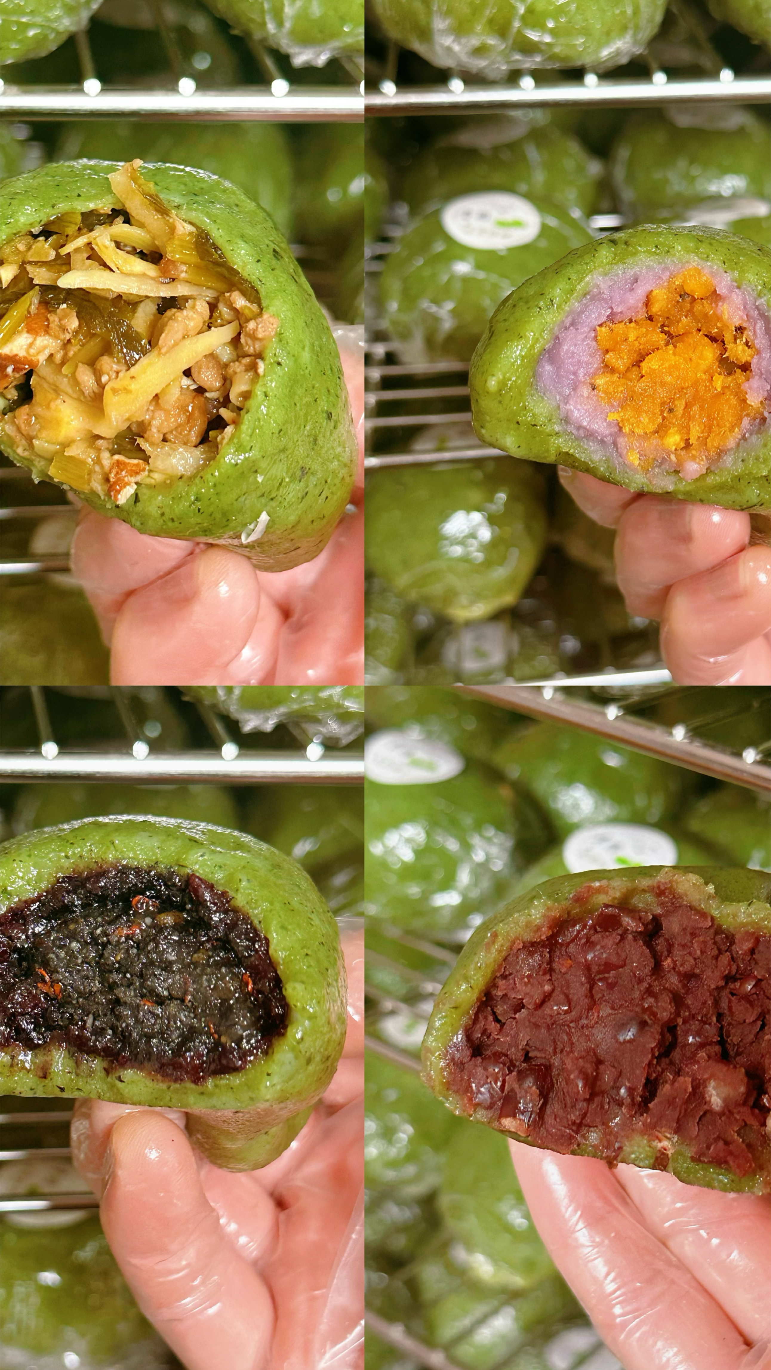 好吃的青团馅料大合集来啦