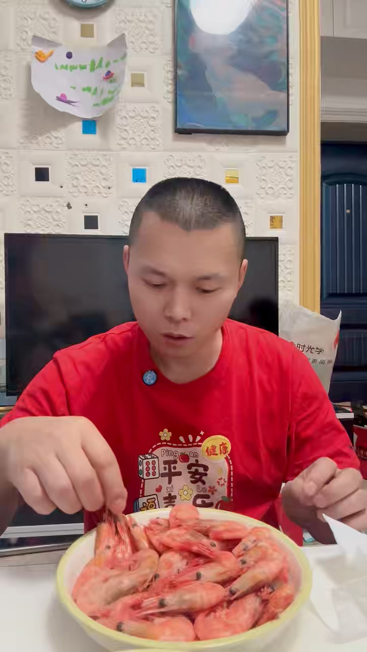 北极冰虾我喜欢吃带籽的