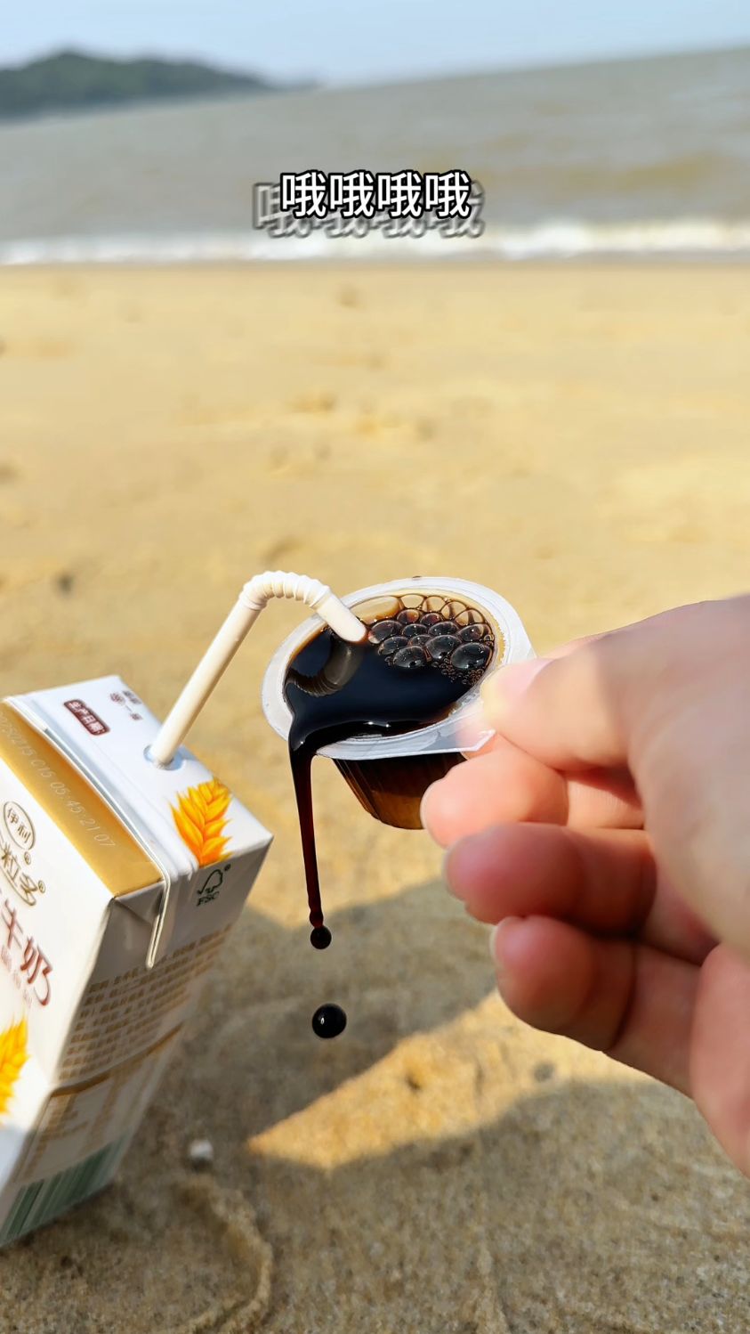 当我在海边想喝咖啡时