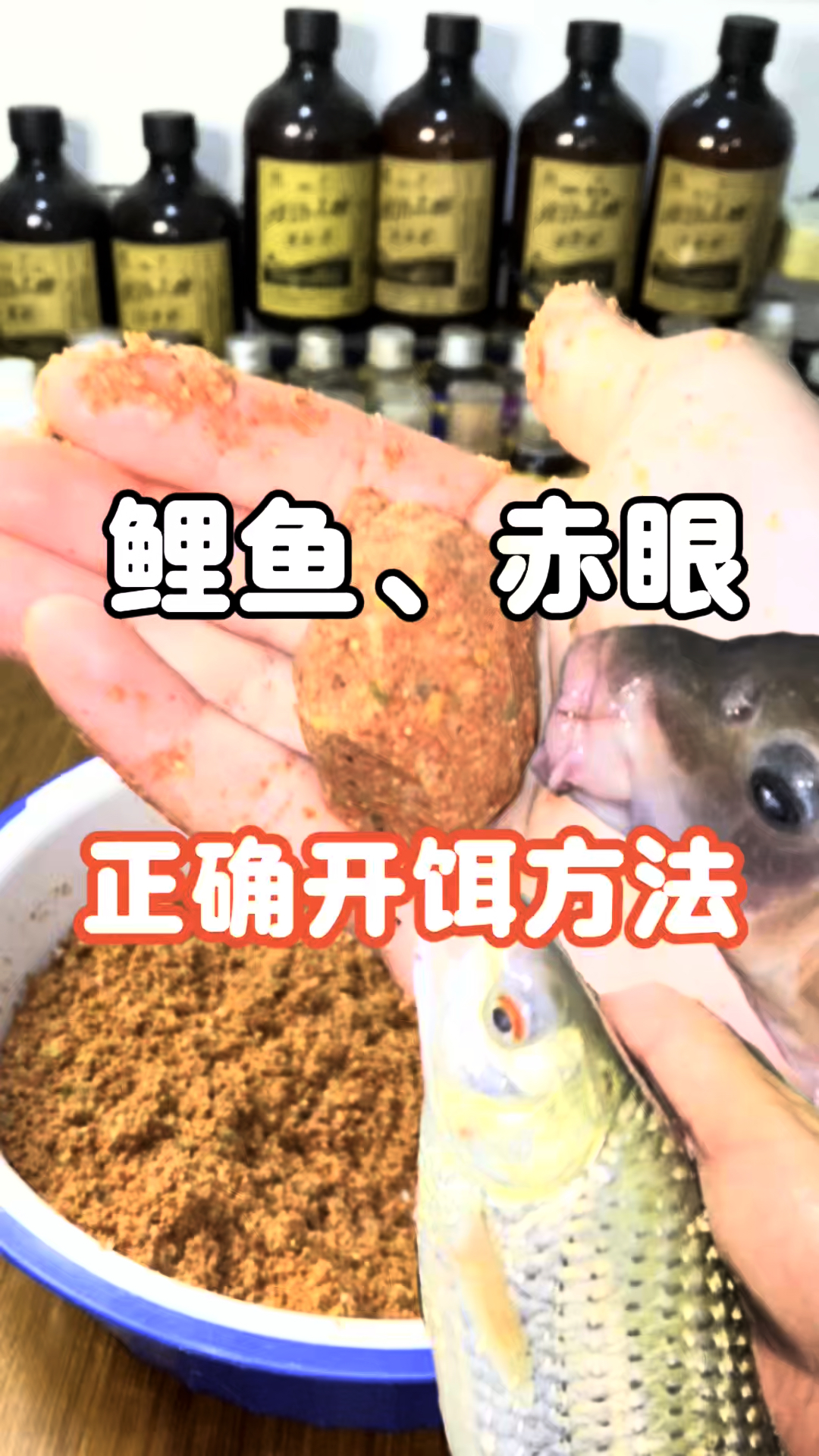 开饵方法没用对,冬季野钓总是空军,试一试这个配方