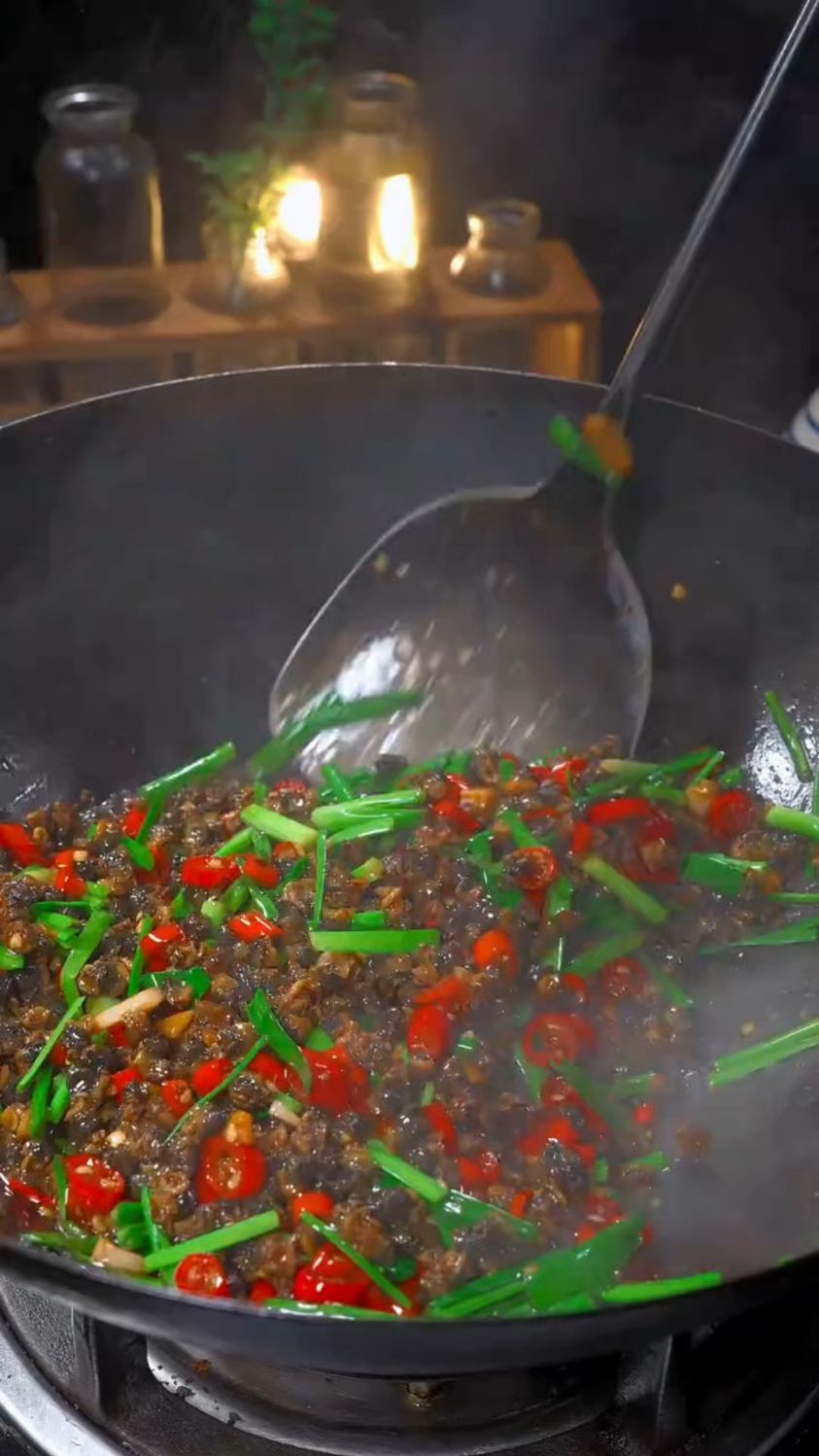 韭菜炒田螺肉做法