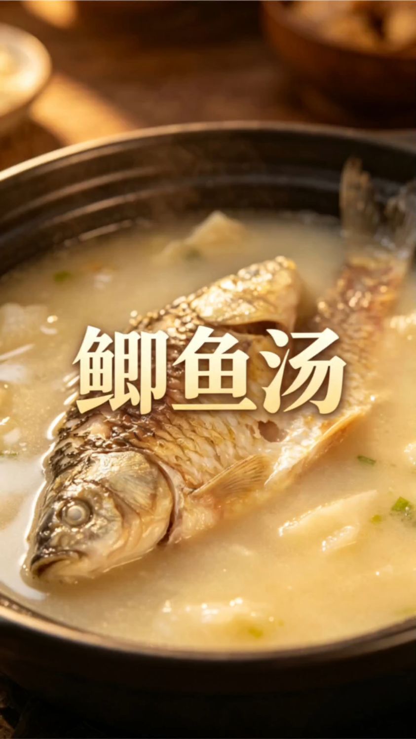 鲫鱼汤到底怎么做，汤汁奶白没有鱼刺