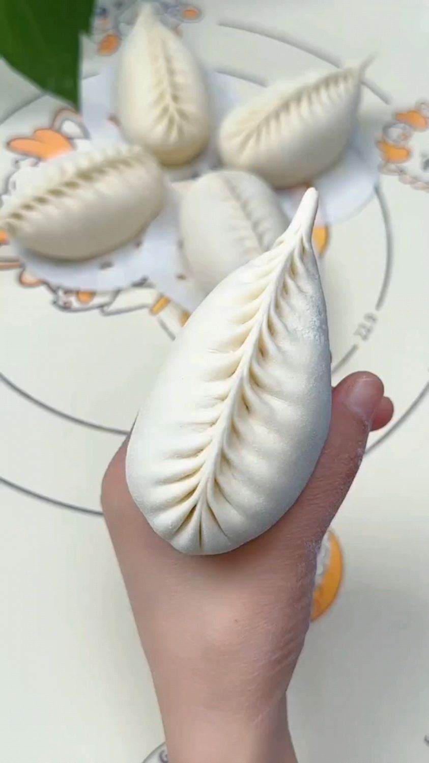 柳叶包子包法,建议收藏
