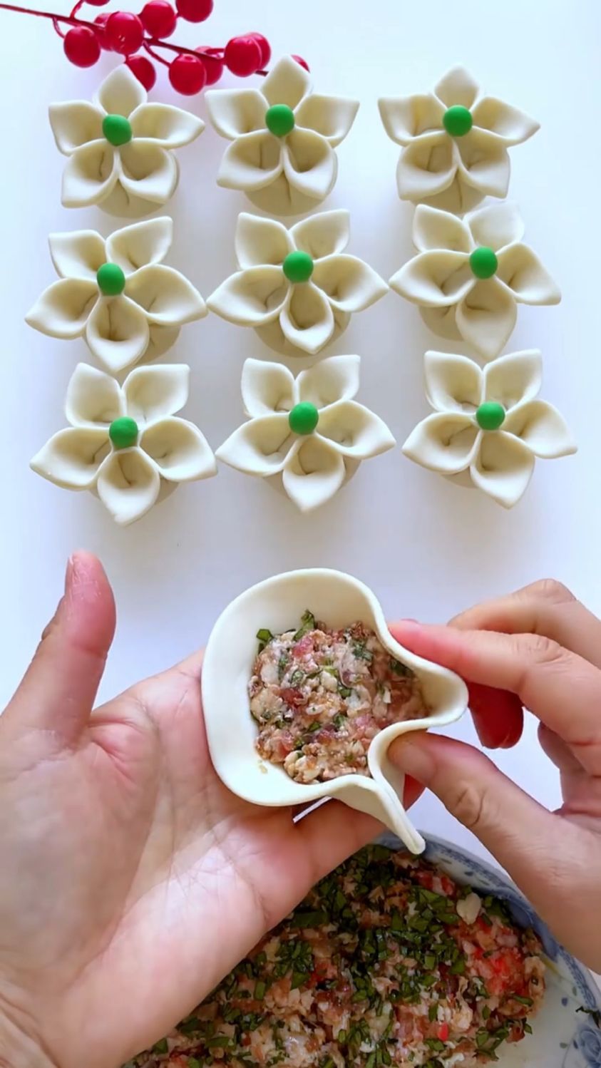 几种花样饺子包法,简单易学