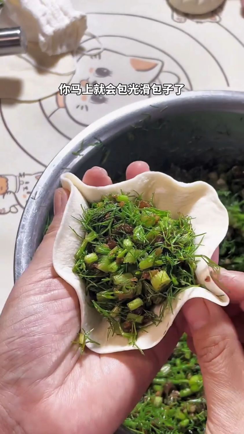 这么简单的包子包法,你还学不会