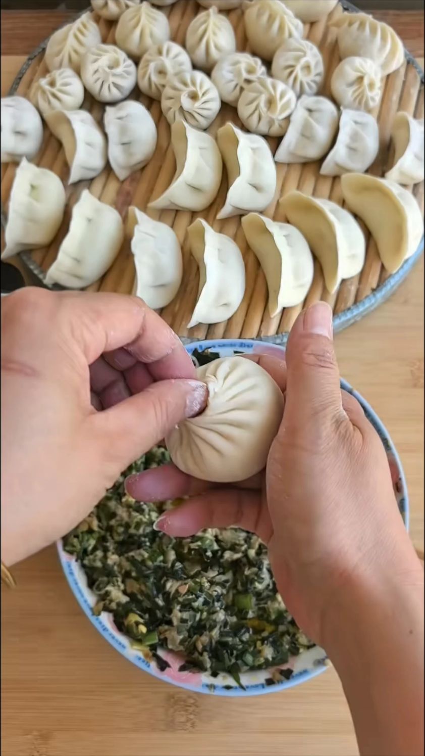 包子最简单又好看的包法