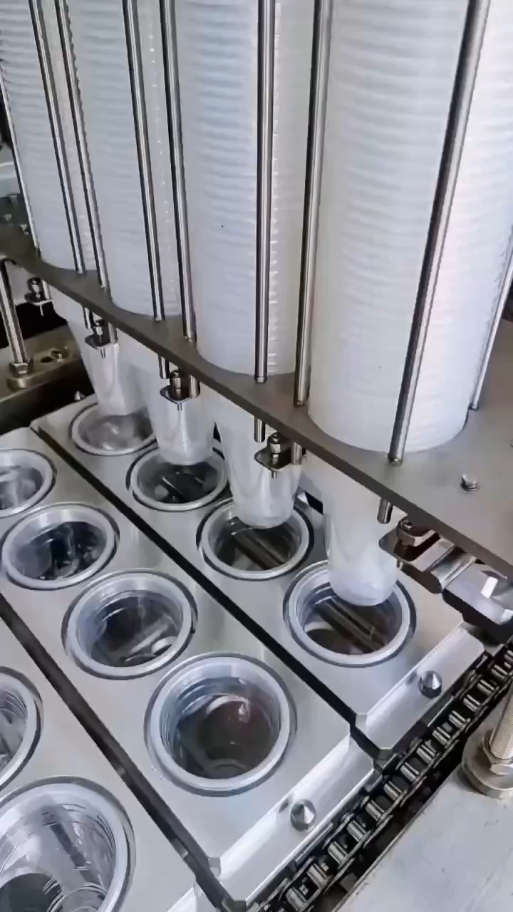 杯装封口机专用塑料杯#豆浆杯/八宝粥塑料杯