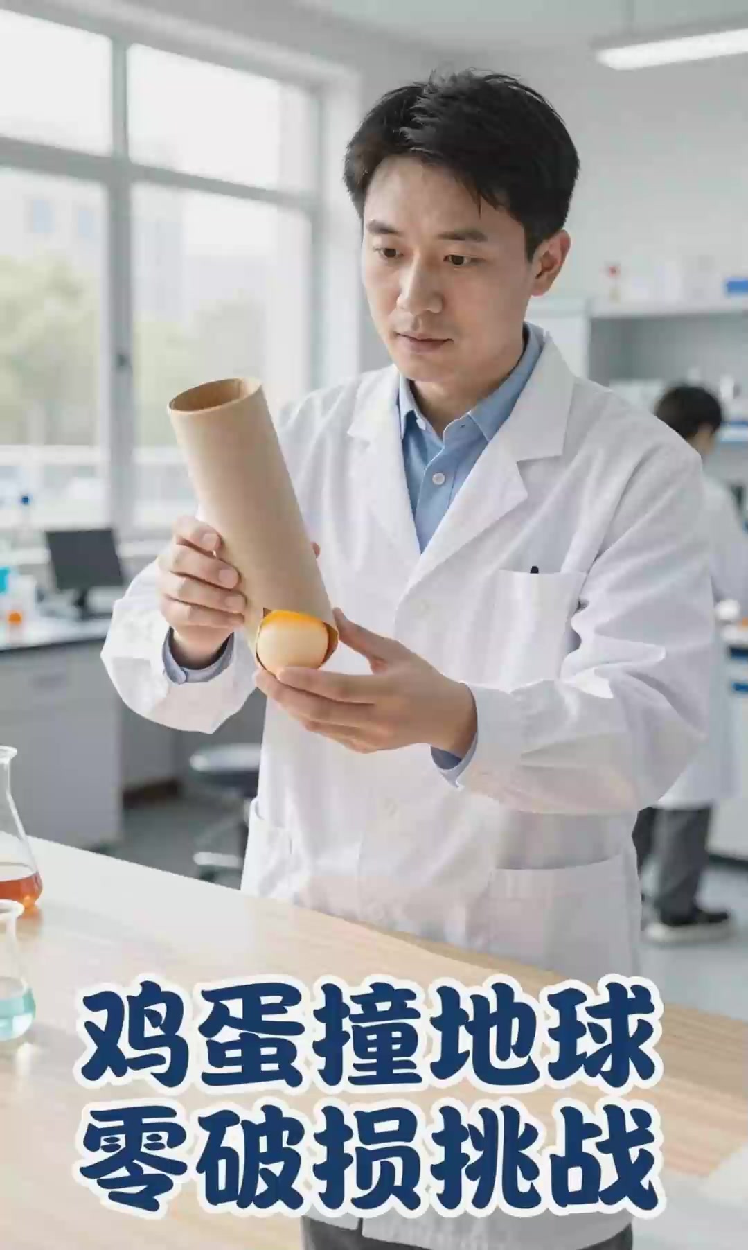 鸡蛋撞地球,教你用一张A4纸设计缓冲装置轻松实现零破损!