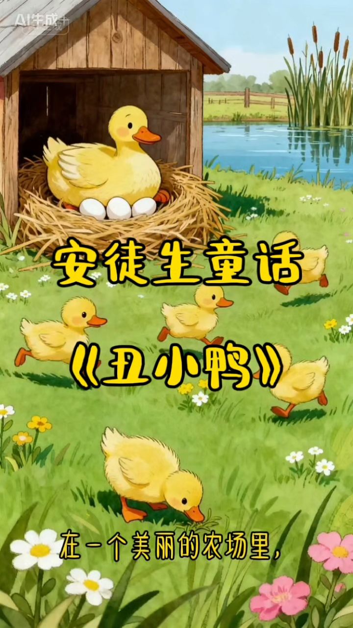 《丑小鸭》，安徒生童话