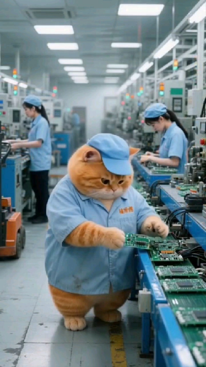 橘胖上班煲粥,五百罚款到手!