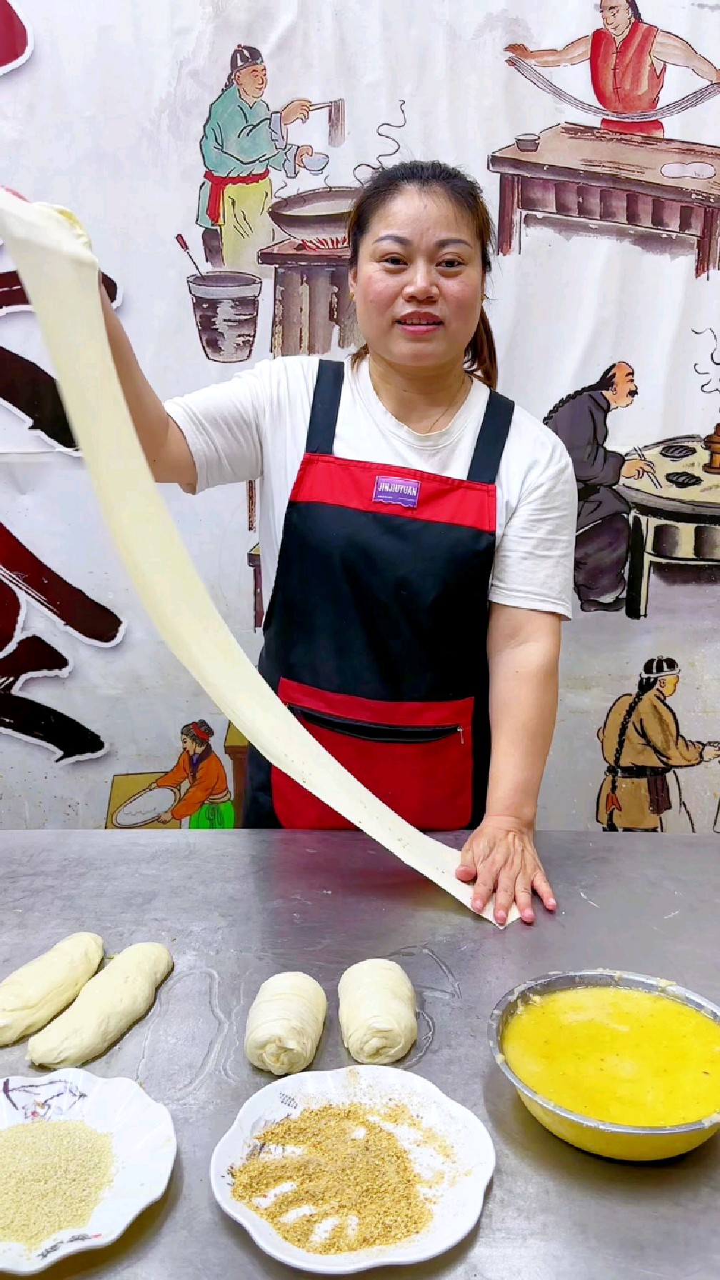 周口哪里教学油酥烧饼做法