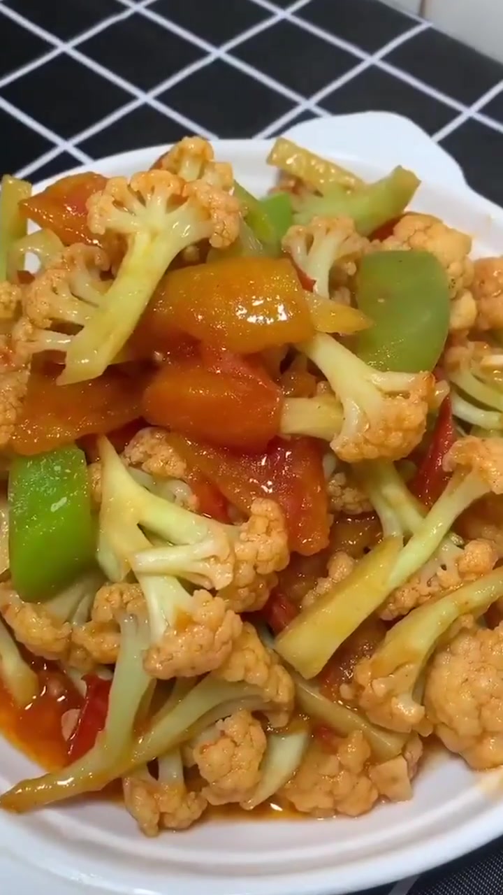 菜花这样炒才好吃下饭