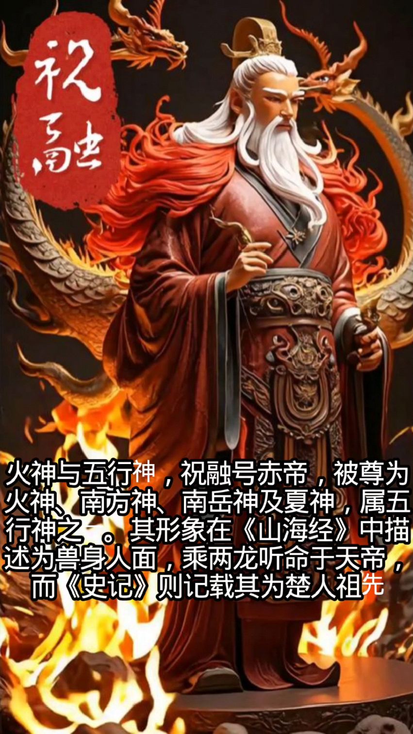 火神祝融:火舌舔舐文明的密码