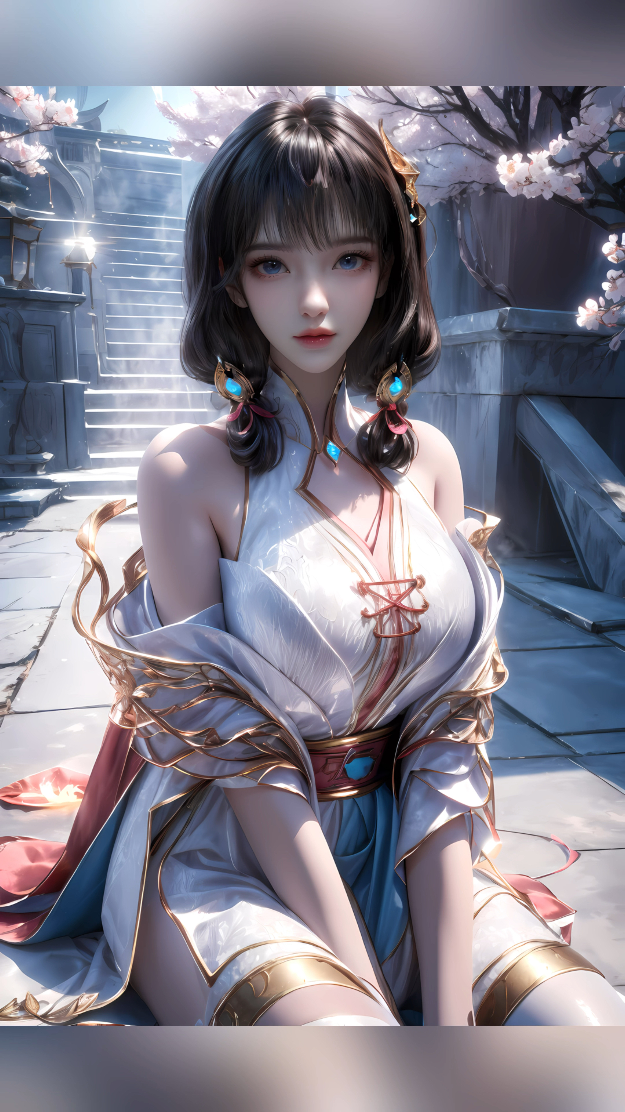 AI壁纸 国漫女神云落