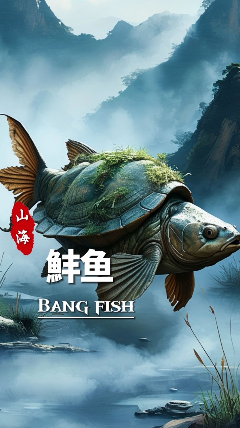 山海经变形异兽–鱼