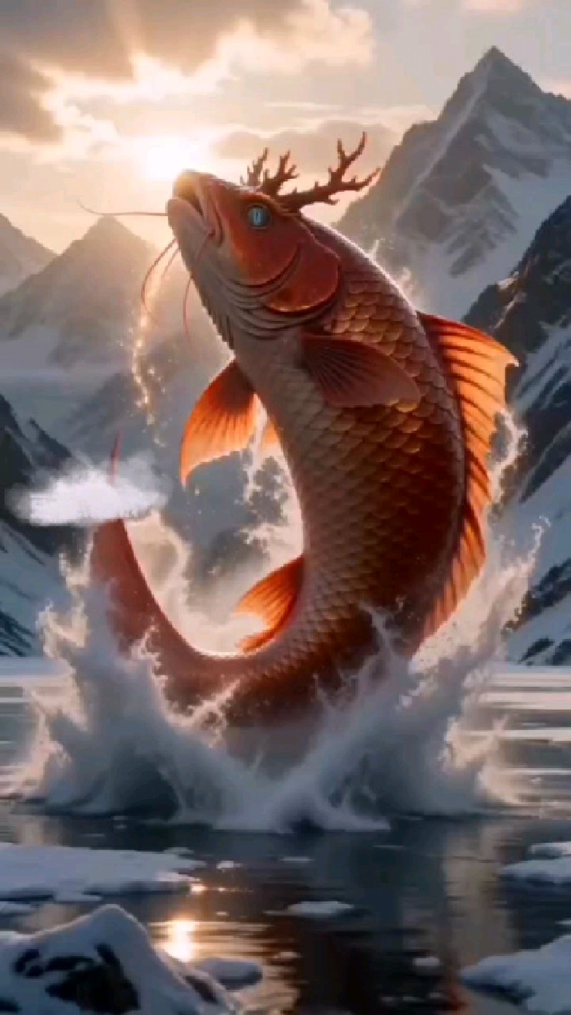 山海异兽·横公鱼——见者好运！