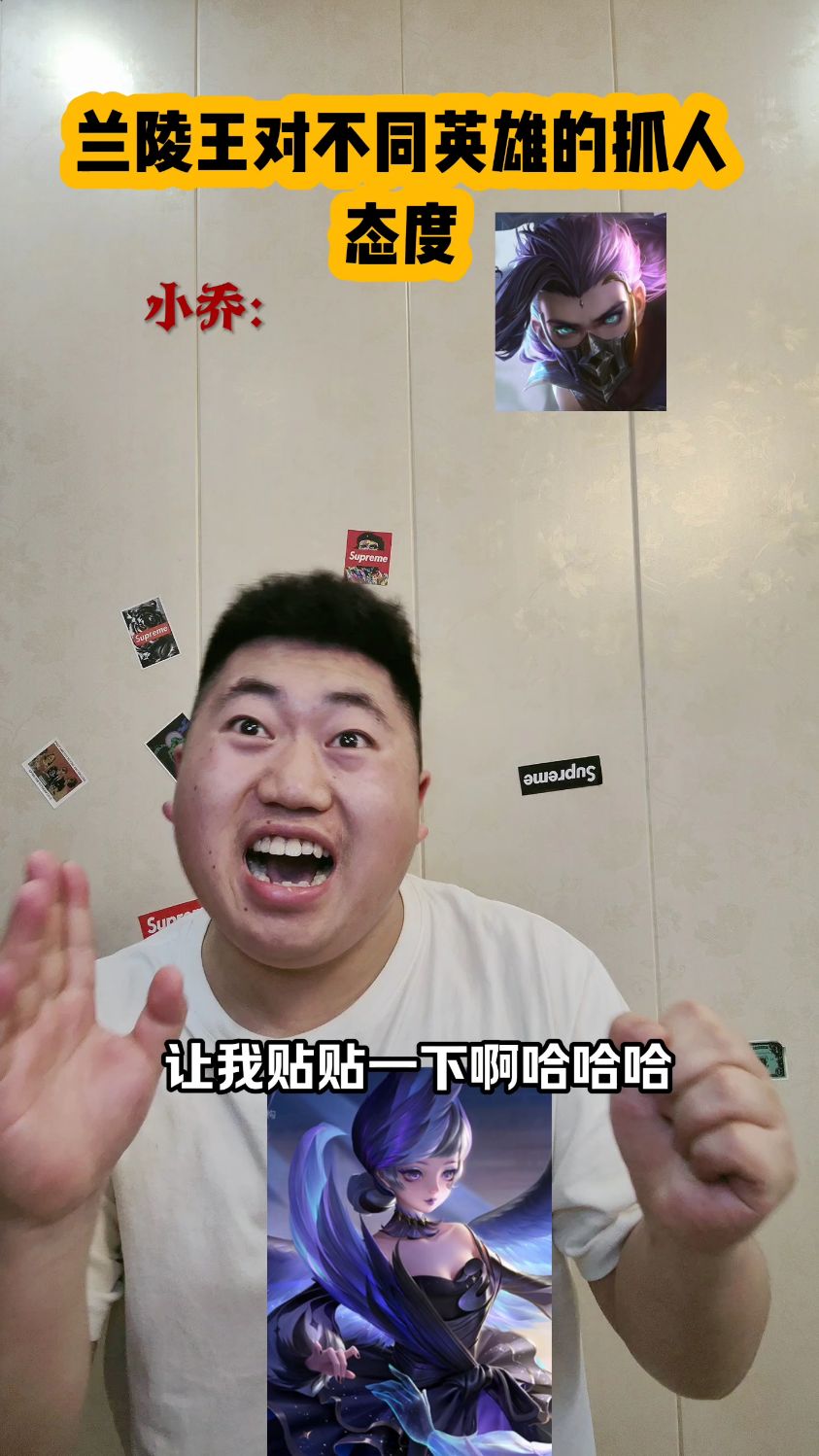 兰陵王对不同英雄的抓人态度