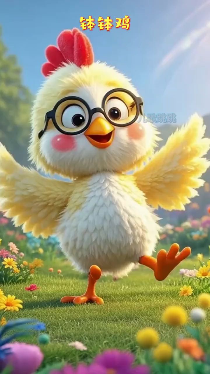 儿歌启蒙儿歌动画片《钵钵鸡》益智早教儿歌