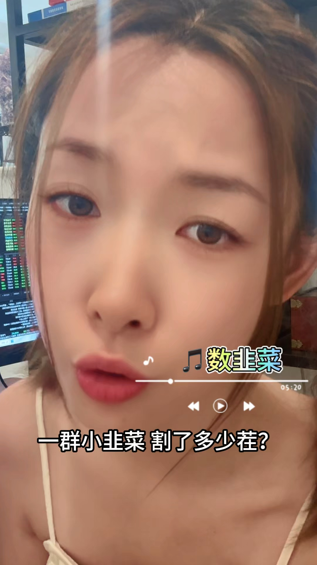请欣赏歌曲——数韭菜