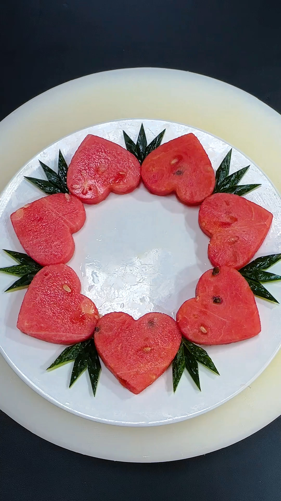 西瓜的花式摆盘,你学会了吗