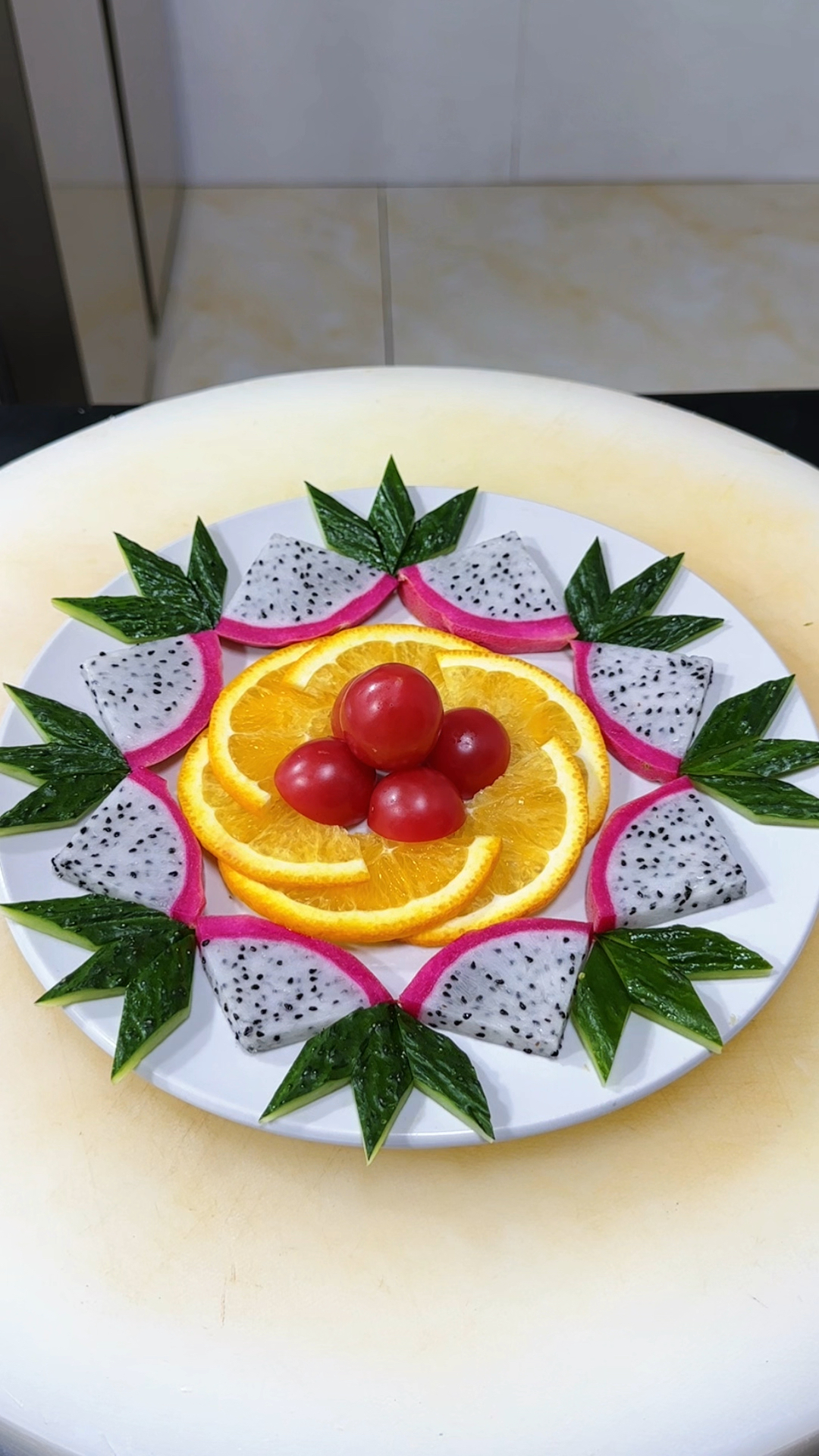 火龙果创意摆盘，简单易学