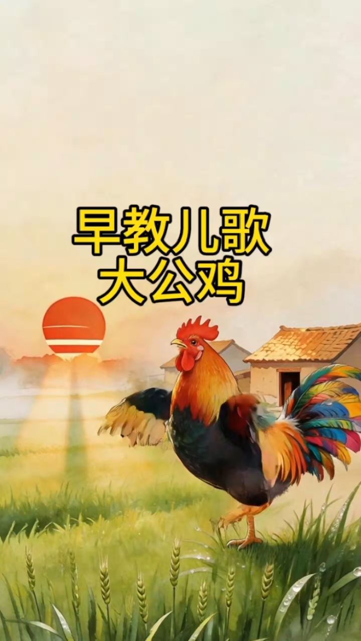 大公鸡真美丽红红的鸡冠花外衣