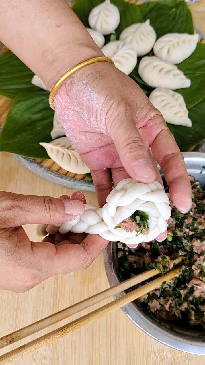 面食界的辫子饺子来了